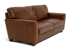 Habitat Milford Leather 4 Seater Sofa - Tan 14 Habitat Milford Leather 4 Seater Sofa - Tan -Habitat 8591250 R Z004A