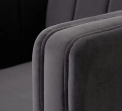 Habitat Vanessa Velvet Armchair - Grey 12 Habitat Vanessa Velvet Armchair - Grey -Habitat 8595809 R Z005A