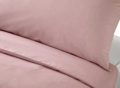Habitat Cotton Rich Plain Blush Pink Bedding Set - Single 8 Habitat Cotton Rich Plain Blush Pink Bedding Set - Single -Habitat 8672784 R Z003A