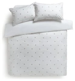 Habitat Tufted Spot Blush Pink Bedding Set - Single -Habitat 8741897 R Z002A