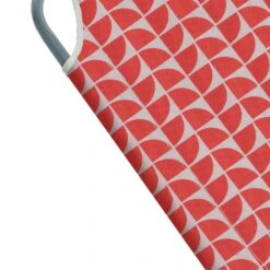 Habitat Folding Metal Sun Lounger - Geo Orange -Habitat 8769594 R Z010A