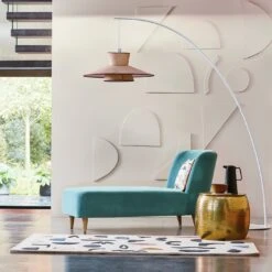 Habitat Daisy Velvet Corner Chaise Sofa - Grey -Habitat 8774187 R Z001C