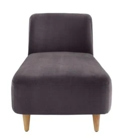 Habitat Daisy Velvet Corner Chaise Sofa - Grey -Habitat 8774187 R Z003A