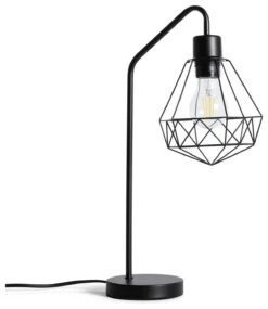 Habitat Kanso Stick Table Lamp - Black -Habitat 8798589 R Z001C