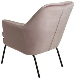 Habitat Celine Velvet Accent Chair - Pink -Habitat 8809708 R Z003A