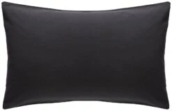 Habitat Stonewashed Cotton Plain Charcoal Bedding Set-Double -Habitat 8829427 R Z004A