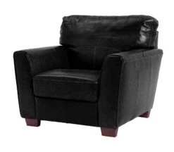 Habitat Milford Leather Chair - Black 10 Habitat Milford Leather Chair - Black -Habitat 8841773 R Z002A