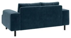 Habitat Julien Velvet 2 Seater Sofa - Navy Blue 13 Habitat Julien Velvet 2 Seater Sofa - Navy Blue -Habitat 8863524 R Z004A