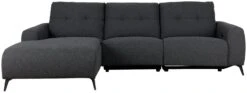 Habitat Ghost Left Hand Power Recliner Corner Sofa -Charcoal -Habitat 8865663 R Z003A