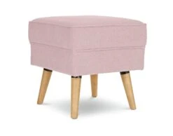 Habitat Callie Fabric Footstool - Blush Pink -Habitat 8865773 R Z002A