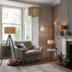 Habitat Highland Lodge Tripod Floor Lamp -Habitat 8875660 R Z006C