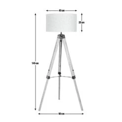 Habitat Highland Lodge Tripod Floor Lamp -Habitat 8875660 R Z020A