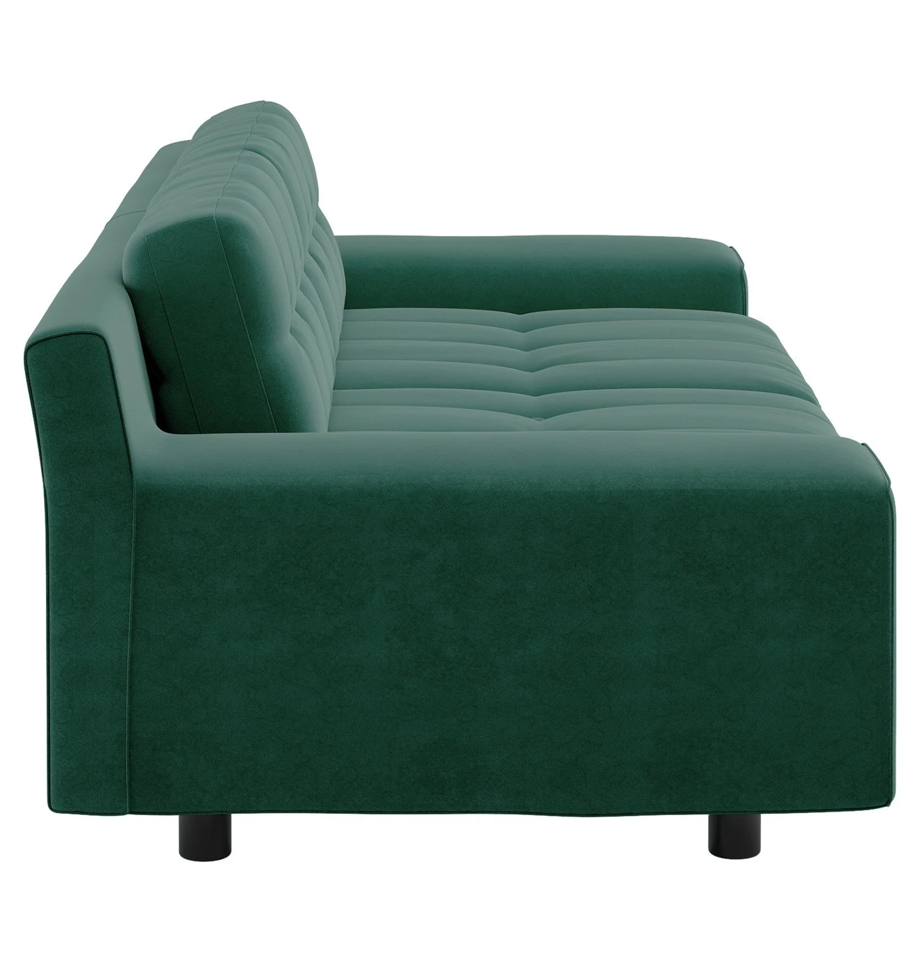 Habitat Hendricks Velvet 3 Seater Sofa - Emerald Green 8 Habitat Hendricks Velvet 3 Seater Sofa - Emerald Green - Image 6