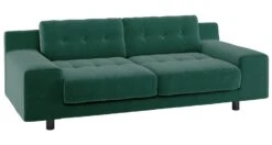 Habitat Hendricks Velvet 3 Seater Sofa - Emerald Green 15 Habitat Hendricks Velvet 3 Seater Sofa - Emerald Green -Habitat 8878272 R Z008A