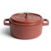 Habitat 2.4 Litre Cast Aluminium Casserole Dish - Red