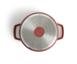 Habitat 2.4 Litre Cast Aluminium Casserole Dish - Red -Habitat 8884448 R Z004A