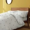 Habitat Hideaway Bee Print White Bedding Set - Single -Habitat 8887720 R Z001A