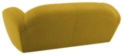 Habitat Layla Velvet 3 Seater Sofa - Yellow -Habitat 8889797 R Z003A