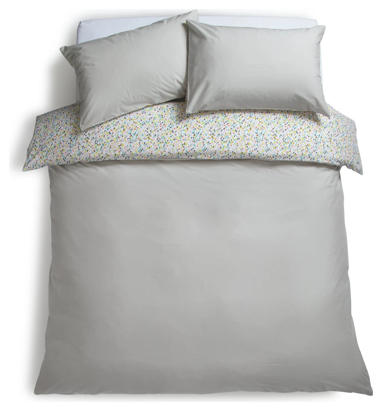 Habitat Cotton Angelica Dots Multicolour Bedding Set -Single 7 Habitat Cotton Angelica Dots Multicolour Bedding Set -Single - Image 5