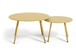 Habitat Ipanema 4 Seater Metal Garden Sofa Set - Yellow -Habitat 8893549 R Z002A