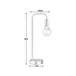 Habitat Rayner Steel LED Desk Lamp - Rose Gold -Habitat 8899031 R Z020A