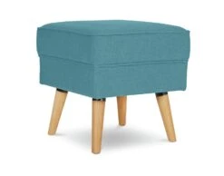 Habitat Callie Fabric Footstool - Teal -Habitat 8905327 R Z002A