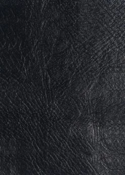 Habitat Milford Leather 3 Seater Sofa - Black -Habitat 8907741 R B001