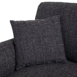 Habitat Lisbon Fabric 2 Seater Sofa - Charcoal 19 Habitat Lisbon Fabric 2 Seater Sofa - Charcoal -Habitat 8948858 R Z007A