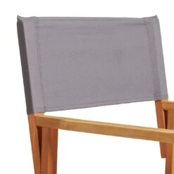Habitat Folding Wooden Director Chair - Charcoal -Habitat 8960128 R Z003A