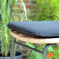 Habitat 2 Seater Bamboo Garden Bar Bistro Set -Habitat 8974145 R Z005C