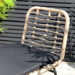 Habitat 2 Seater Bamboo Garden Bar Bistro Set -Habitat 8974145 R Z010C