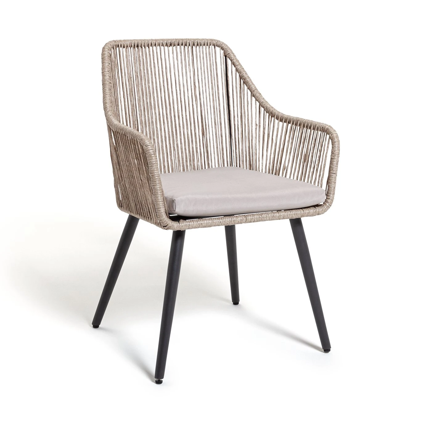 Habitat Malta 4 Seater Rattan Effect Patio Set - Natural 8 Habitat Malta 4 Seater Rattan Effect Patio Set - Natural - Image 6