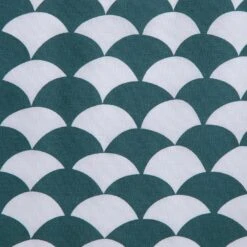 Habitat Cotton Scallop Teal Reversible Bedding Set - Double -Habitat 8985684 R B001