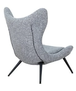 Habitat Robbie Fabric Accent Chair - Grey -Habitat 9134362 R Z003A