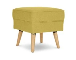 Habitat Callie Fabric Footstool - Mustard Yellow -Habitat 9153374 R Z002A