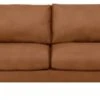 Habitat Lyle Leather 3 Seater Sofa - Tan -Habitat 9170539 R Z001A