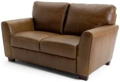 Habitat Milford Leather 2 Seater Sofa - Tan 15 Habitat Milford Leather 2 Seater Sofa - Tan -Habitat 9185926 R Z002A