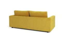 Habitat Brixley Fabric 3 Seater Sofa - Yellow -Habitat 9191336 R Z003A