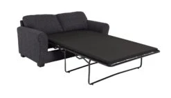 Habitat Lisbon Small Double Fabric Sofa Bed - Charcoal -Habitat 9198786 R Z012A