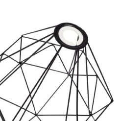 Habitat Kanso Wire Pendant Shade - Black -Habitat 9199462 R Z004A