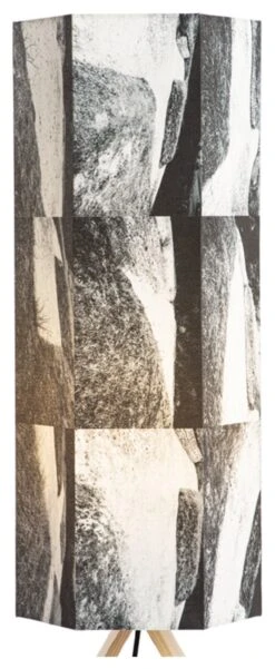 Habitat Whiteleaf Printed Column Floor Lamp - Black & White 20 Habitat Whiteleaf Printed Column Floor Lamp - Black & White -Habitat 9201910 R Z006A