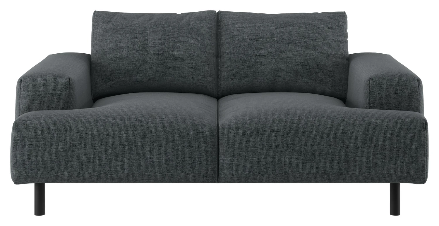Habitat Julien Fabric 2 Seater Sofa - Dallas Grey 3 Habitat Julien Fabric 2 Seater Sofa - Dallas Grey