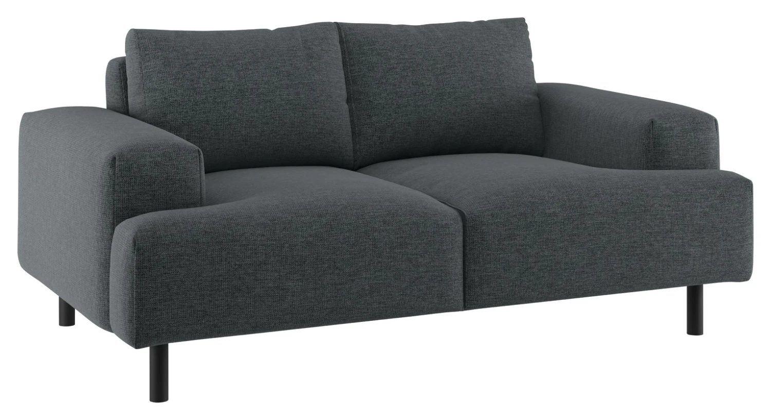 Habitat Julien Fabric 2 Seater Sofa - Dallas Grey 8 Habitat Julien Fabric 2 Seater Sofa - Dallas Grey - Image 6