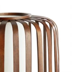 Habitat Achille Floor Lamp - Walnut -Habitat 9202483 R Z004A