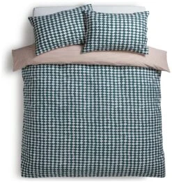 Habitat Cotton Scallop Teal Reversible Bedding Set-Superking 13 Habitat Cotton Scallop Teal Reversible Bedding Set-Superking -Habitat 9207938 R Z002A