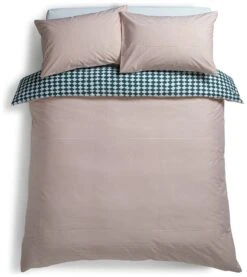 Habitat Cotton Scallop Teal Reversible Bedding Set-Superking 15 Habitat Cotton Scallop Teal Reversible Bedding Set-Superking -Habitat 9207938 R Z004A