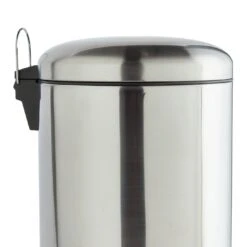 Habitat 30 Litre Domed Pedal Bin - Silver -Habitat 9210987 R Z004A