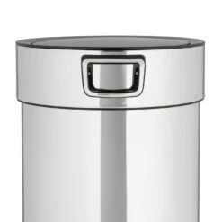 Habitat 30 Litre Round Touch Op Bin - Silver -Habitat 9211254 R Z004A
