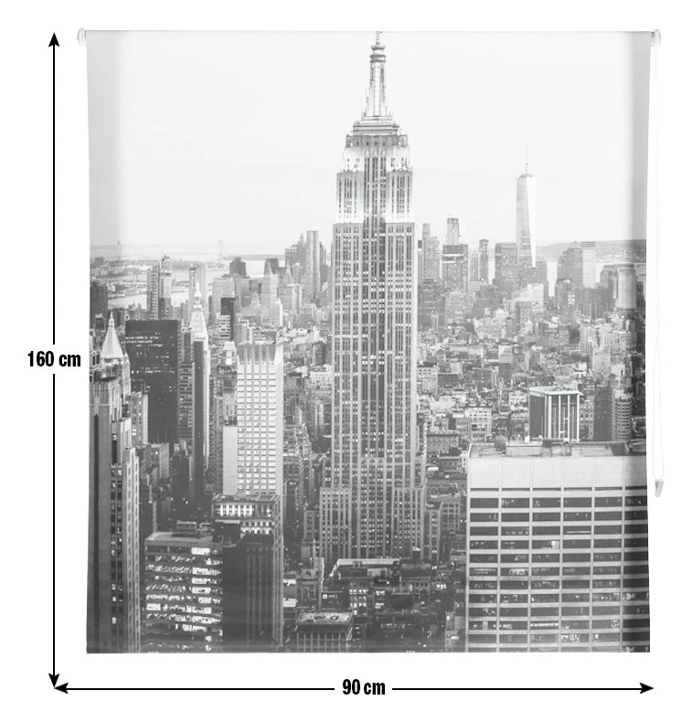 Habitat Skyline Blackout Roller Blind - 3ft 4 Habitat Skyline Blackout Roller Blind - 3ft - Image 2