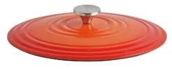 Habitat 4.7 Litre Cast Iron Oval Casserole Dish - Orange -Habitat 9212363 R Z003A
